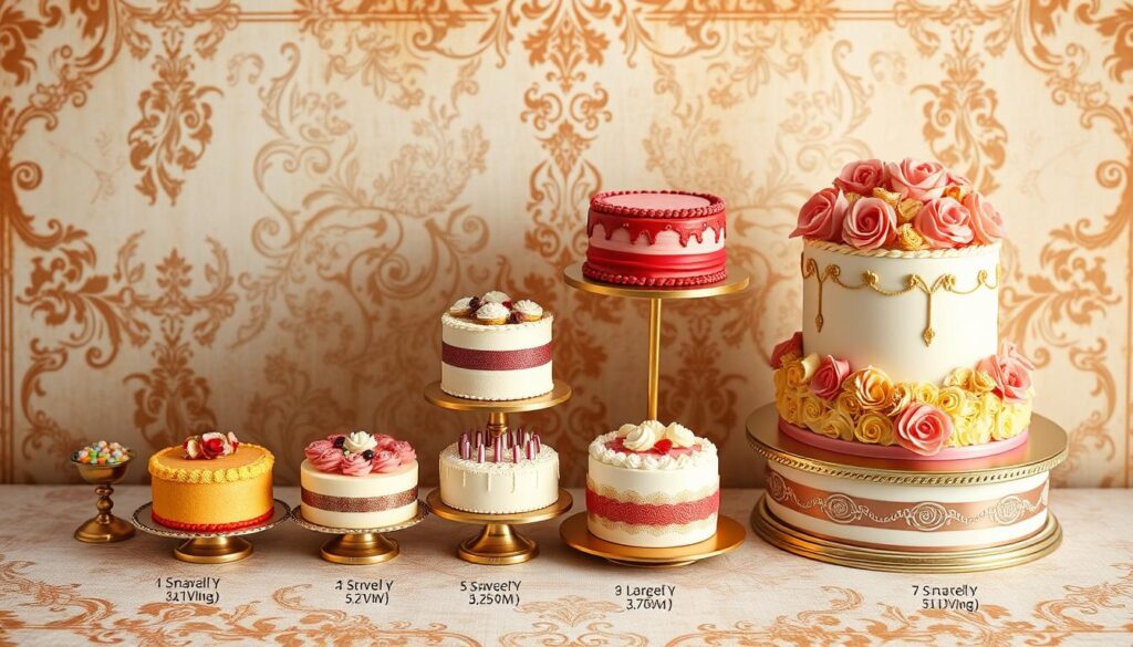 tortas personalizadas para distintas cantidades de opersonas
